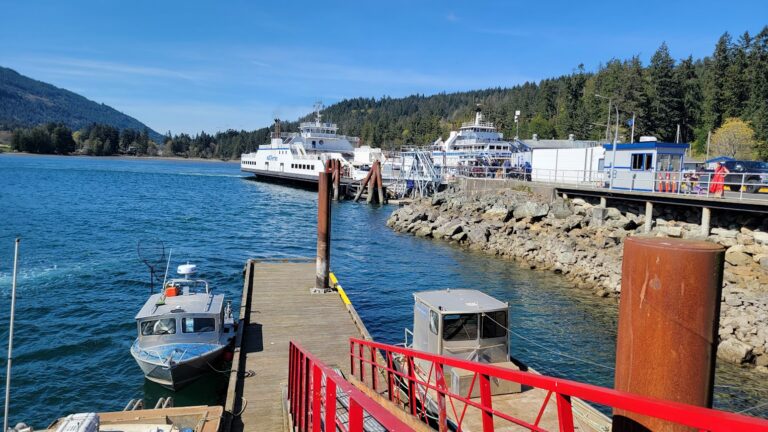 Salt Spring Island to Chile — BC Ferries terminal Fulford Harbour